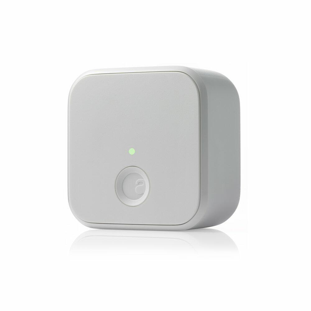August AC-R1 AUG-AC02 Connect Smart Lock Remote Access Wi-Fi Bridge (2nd Gen; Compatible w/ Amazon Alexa, Apple HomeKit/Siri, Google Assistant)