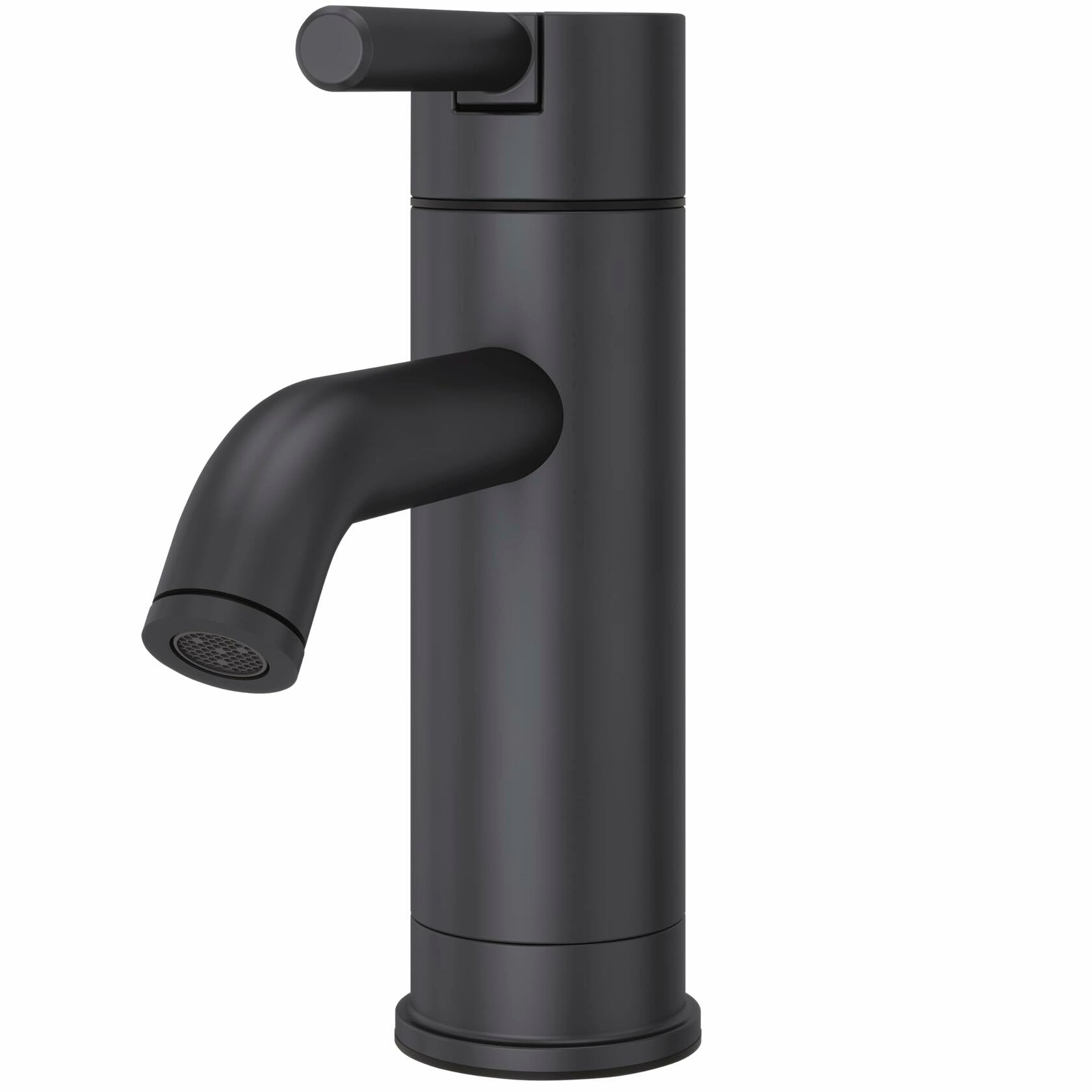 Pfister LG42-NB00 Contempra 1.2 GPM Single-Handle Bathroom Faucet w/ Pop-Up Drain (Matte Black)