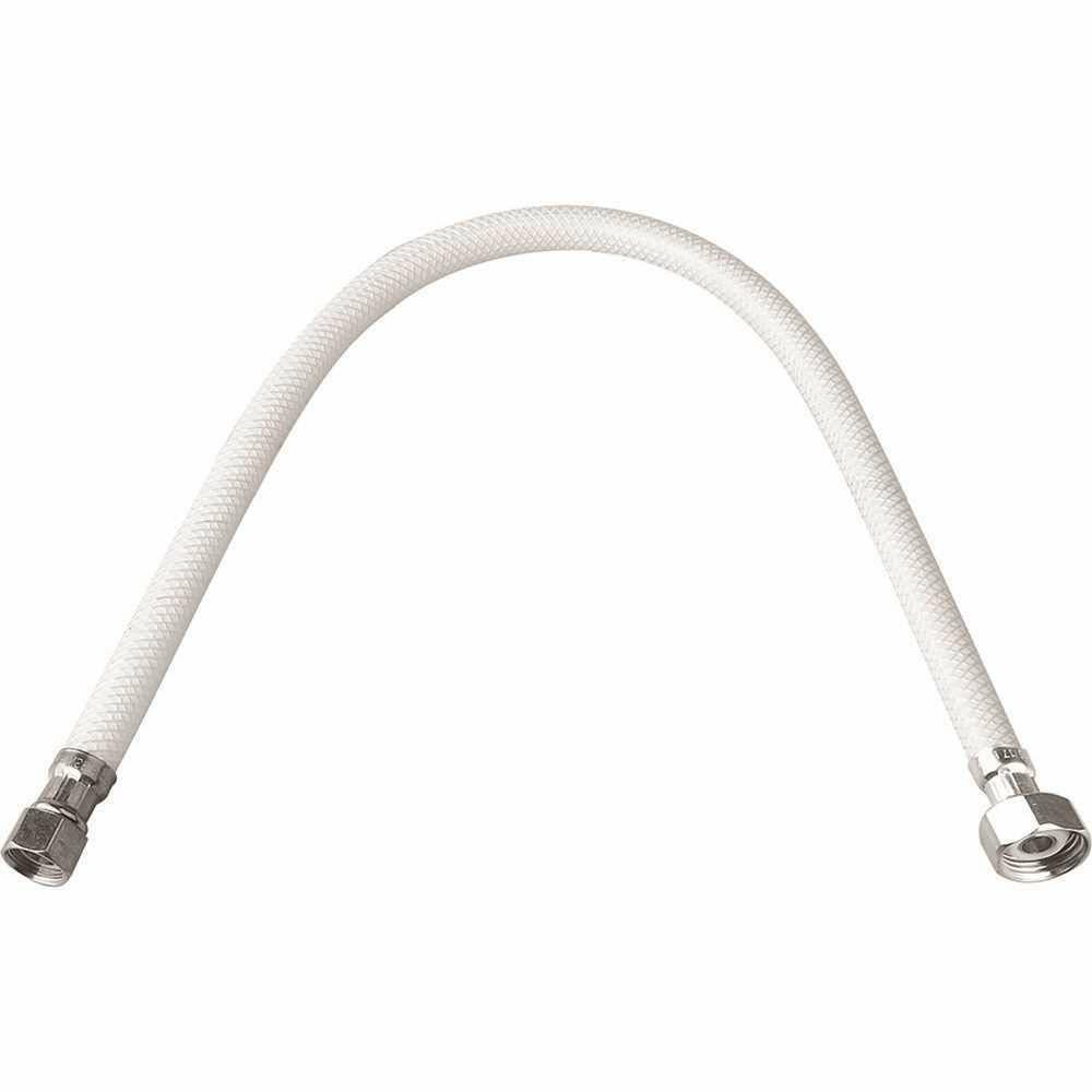 Durapro Faucet Supply Line 30 Inch PVC Flexible Connector 3/8 Comp x 1/2 FIP ProPlus