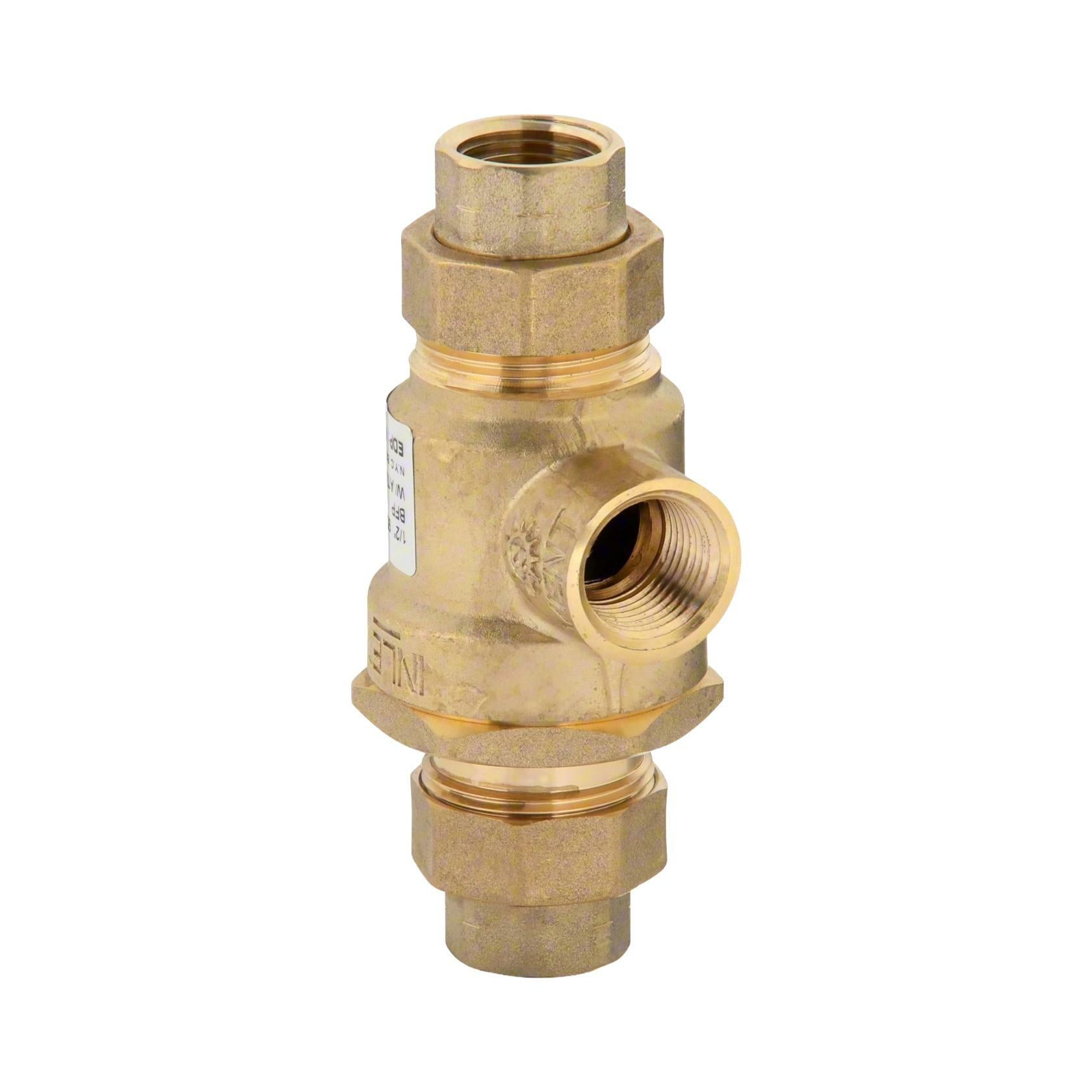 Watts 0061952 9D-S-M3 1/2" M3 Dual Check Valve Backflow Preventer w/ Atmospheric Vent