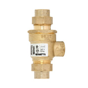 Watts 0061952 9D-S-M3 1/2" M3 Dual Check Valve Backflow Preventer w/ Atmospheric Vent