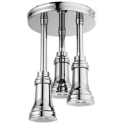 Delta 57190-25 Zura H2O Kinetic 2.5 GPM Ceiling-Mount Pendant Raincan Shower Head (Chrome)