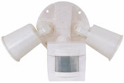 Designers Edge L5999WH White Motion Sensor Floodlight Plastic Wall Mount Security Fixture