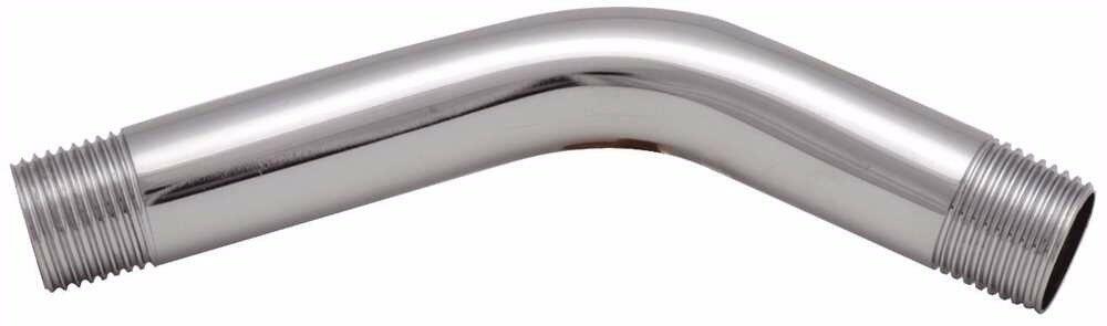 PROPLUS GIDS-7911 8 Inch Chrome Plated Brass Shower Arm Durable Replacement Fitting
