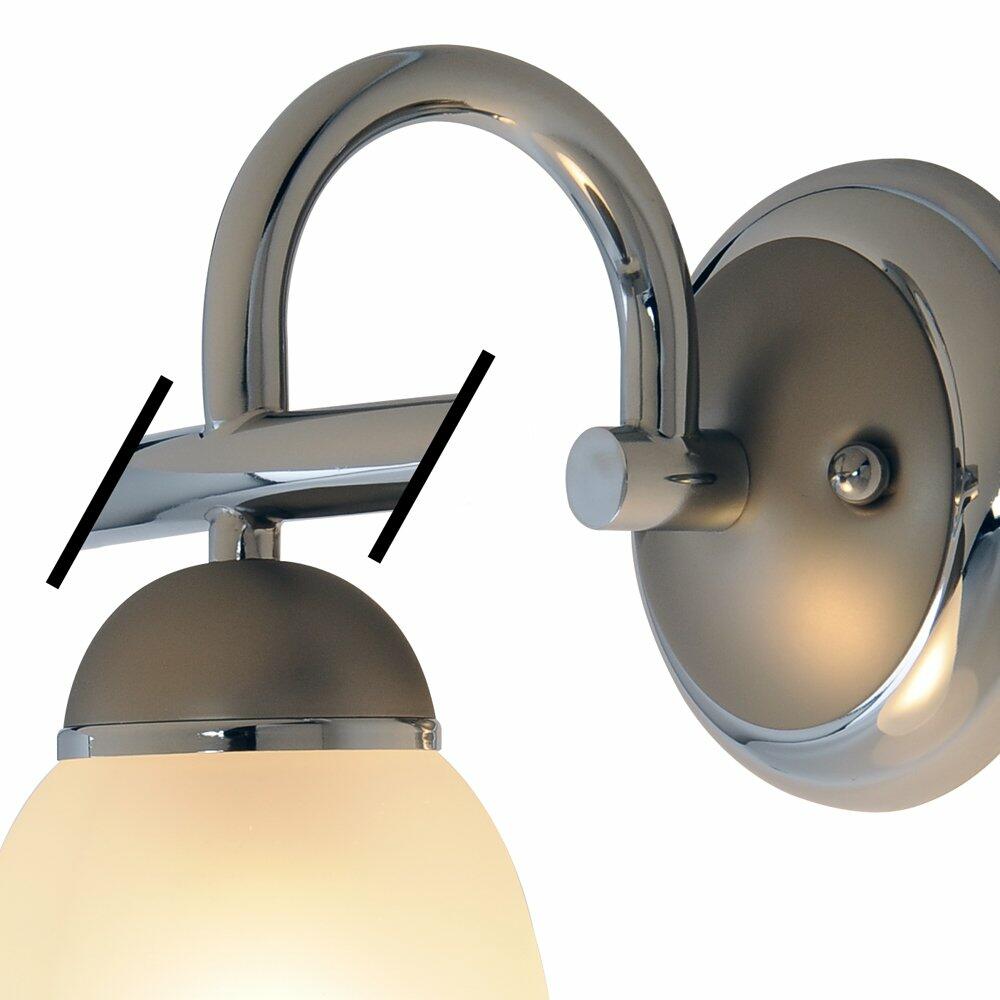 Monument 617519 Essen 29" 4 Light Bathroom Vanity Fixture in Polished Chrome and Brushed Nickel Accents