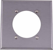 Preferred Industries 611400 Polished 2-Gang 4-Wire Dryer Wall Plate with 2-15/32" Mounting Hole