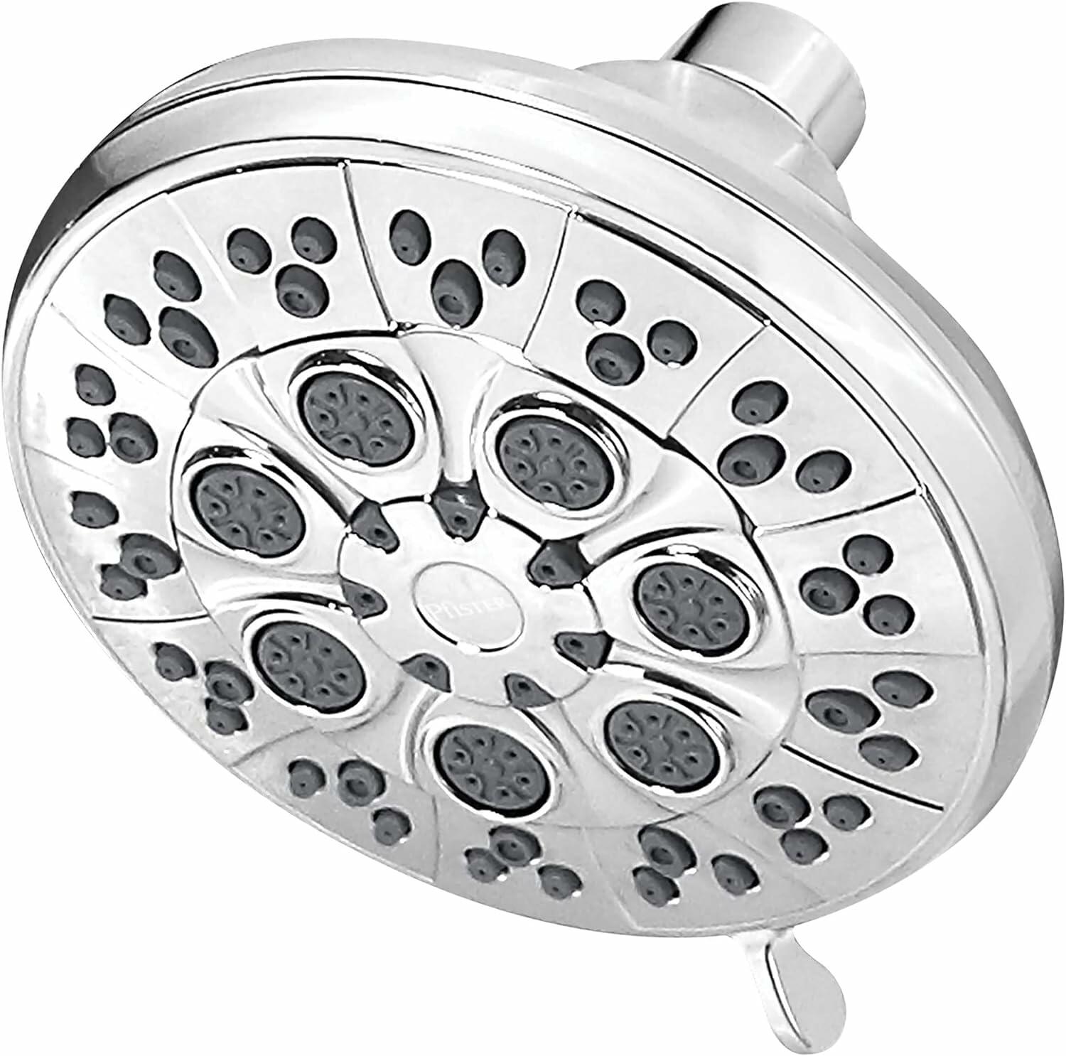 Pfister 015RSCC Restore 3 Spray Shower Head Polished Chrome Round Modern Design