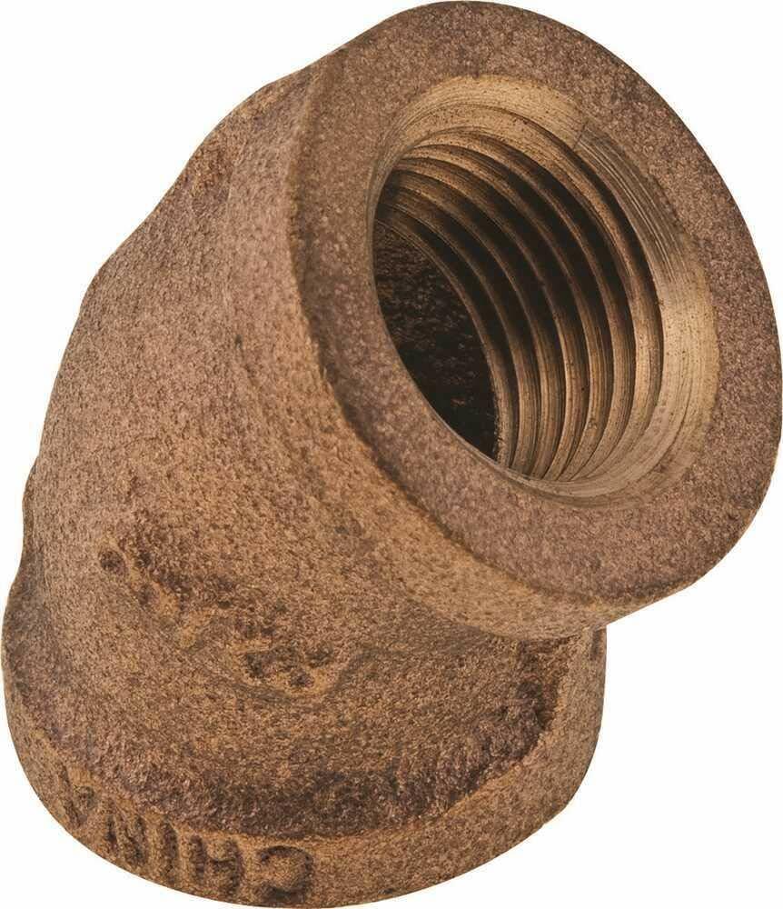 National Brand Alternative GIDDS-102-12 3/4" Lead-Free Brass 45° NPT Elbow Plumbing Fitting