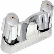 ProPlus 2498343 Lavatory Faucet Two Handle Chrome Finish 4 Inch Centers Lead Free Brass 1.8 GPM