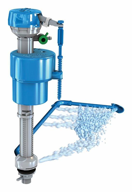 Danco HC660 HydroClean Toilet Tank Fill Valve Brass Finish Plastic Model (Size 3x3.25x12.75)