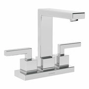 Symmons SLC-3612-1.0 Duro 4" Centerset 2-Handle Bathroom Faucet Pop Up Drain Chrome 1.0 GPM