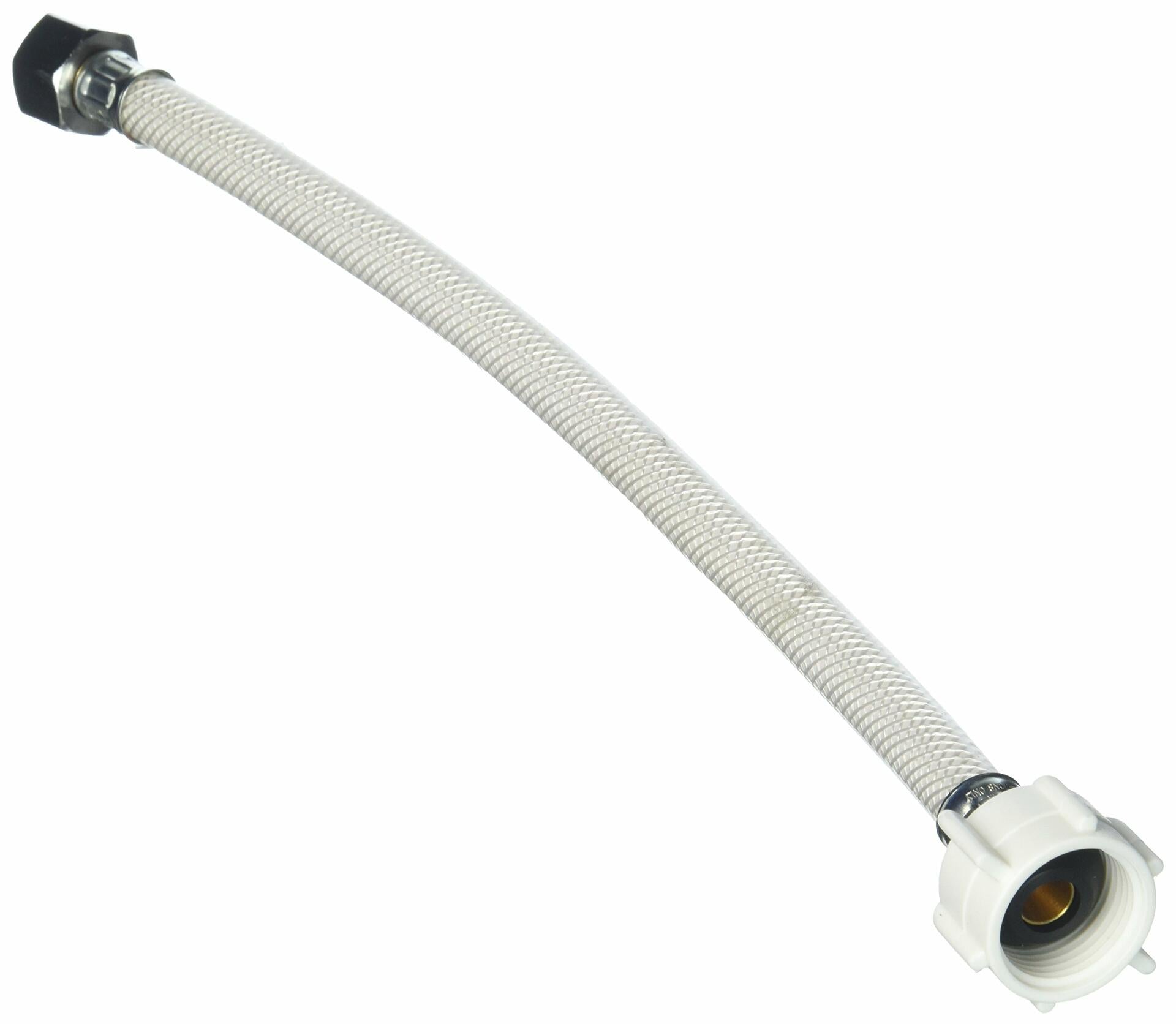 BrassCraft V3-12DL F 12" Toilet Connector 1/2" Compression x 7/8" Ballcock Reinforced Vinyl