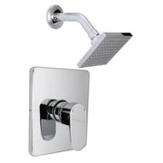 Huntington Brass P6181001 Reflection Shower Trim Kit: Shower Head + Face Plate (Chrome)