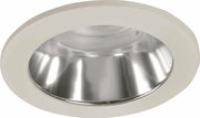 Monument 298912 4" Alzak Reflector Baffle Low Voltage Recessed Trim Ring White