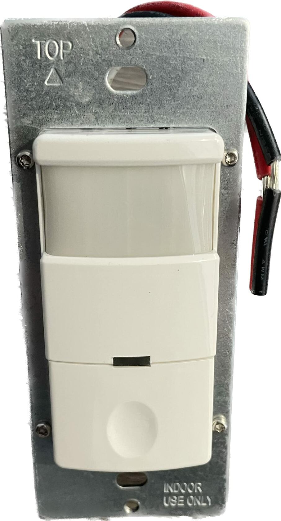 Preferred Industries 106785 Commercial Motion Sensor 120V 800W Lights Off OCC Vacant White