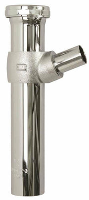 ‎National Brand Alternative 556038 Dishwasher Branch Tailpiece 1-1/2 x 8" Satin Chrome 3/4" Clamp