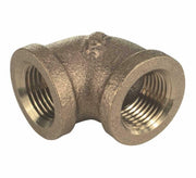 PROPLUS GIDDS-100-16 1" 90 Degree Elbow Brass Pipe Fitting Female Threads