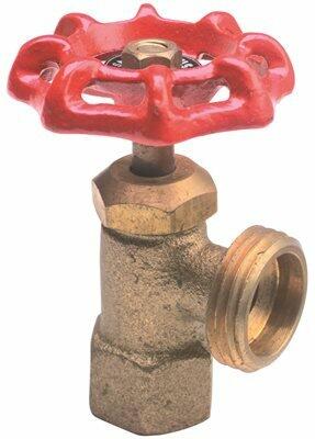 PROPLUS 262415 Female Hose Bibb 1/2" Thread for Outdoor Garden Brass Faucet