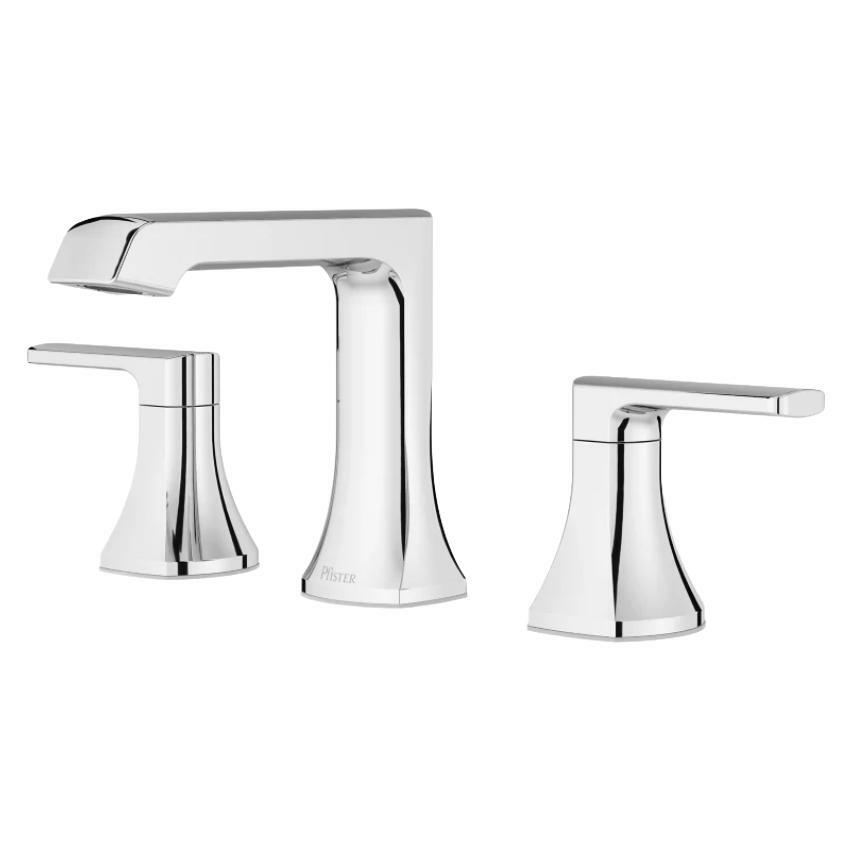 Pfister LF-049-PEC Penn 2-Handle 8" Widespread Bathroom Faucet w/ Push & Seal Drain (Polished Chrome)