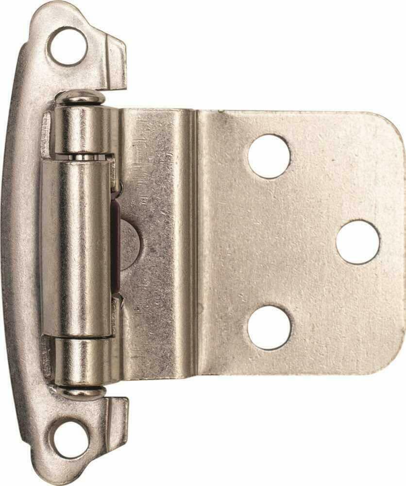 Anvil Mark 2494375 Self-Closing Cabinet Hinge 1-1/2" Inset Nickel (Pack of 10)