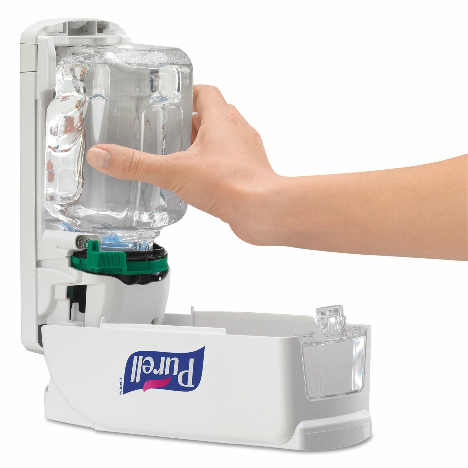 Purell ADX-7 Push-Style Hand Sanitizer Dispenser for 700 mL Refills (White)