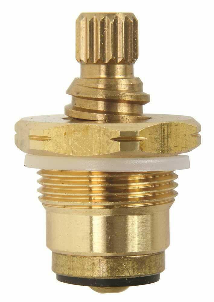 PROPLUS GIDDS-153079 Hot Side Faucet Stem Replacement Gerber 16 Point (Chrome)