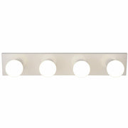 Royal Cove 671606 24 Inch White Vanity Lighting Strip 4-Light Wall Fixture