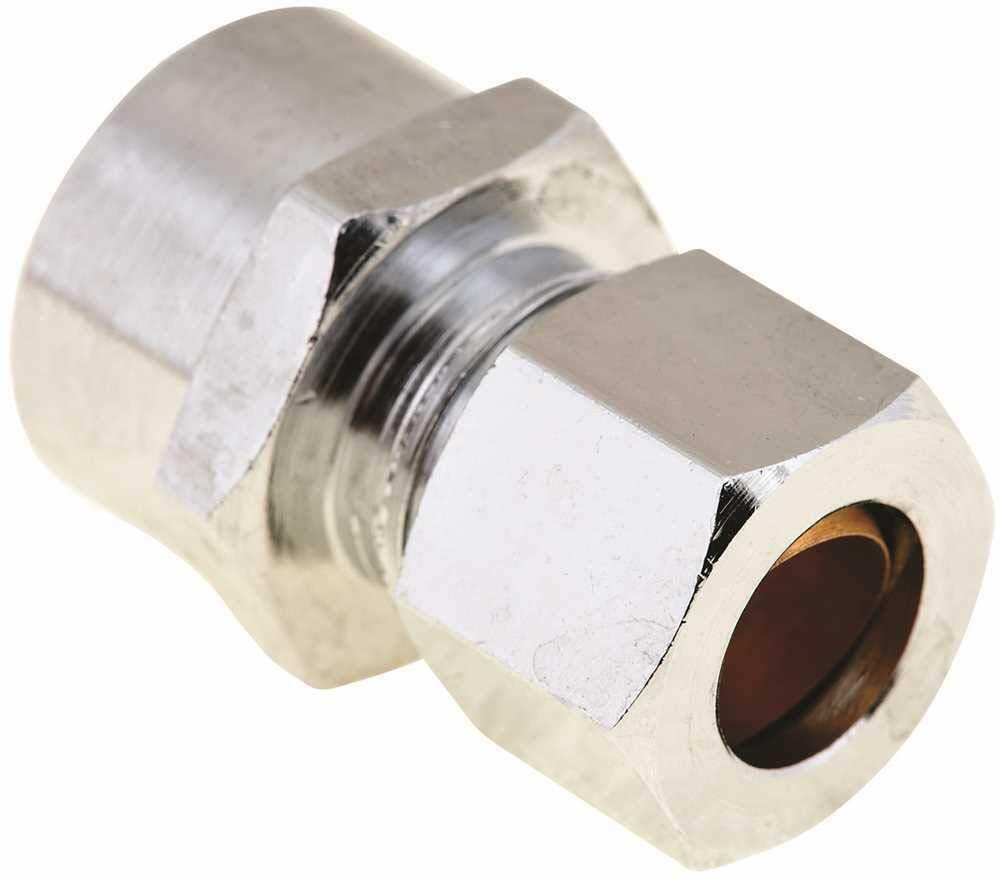 Proplus GIDS-272387 Sweat Connector 3/8" OD x 1/2" Compression (Brass)