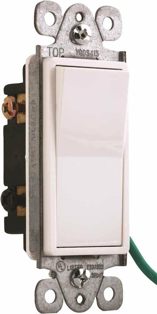 Preferred Industries GIDDS-2499643 Decorative Switch 4-Way 15A 120-277V (White)