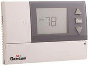 Garrison A6211 Digital Programmable Thermostat 1 Heat 1 Cool 24V Battery (White)