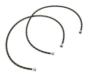 Whirlpool 8212487RP Genuine OEM Fill Hoses for Washers 5 Ft  (Black; Pack of 2)