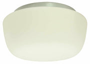 National Brand Alternative 671701 Triplex Opal Glass 11-1/2" 2-Light (White)