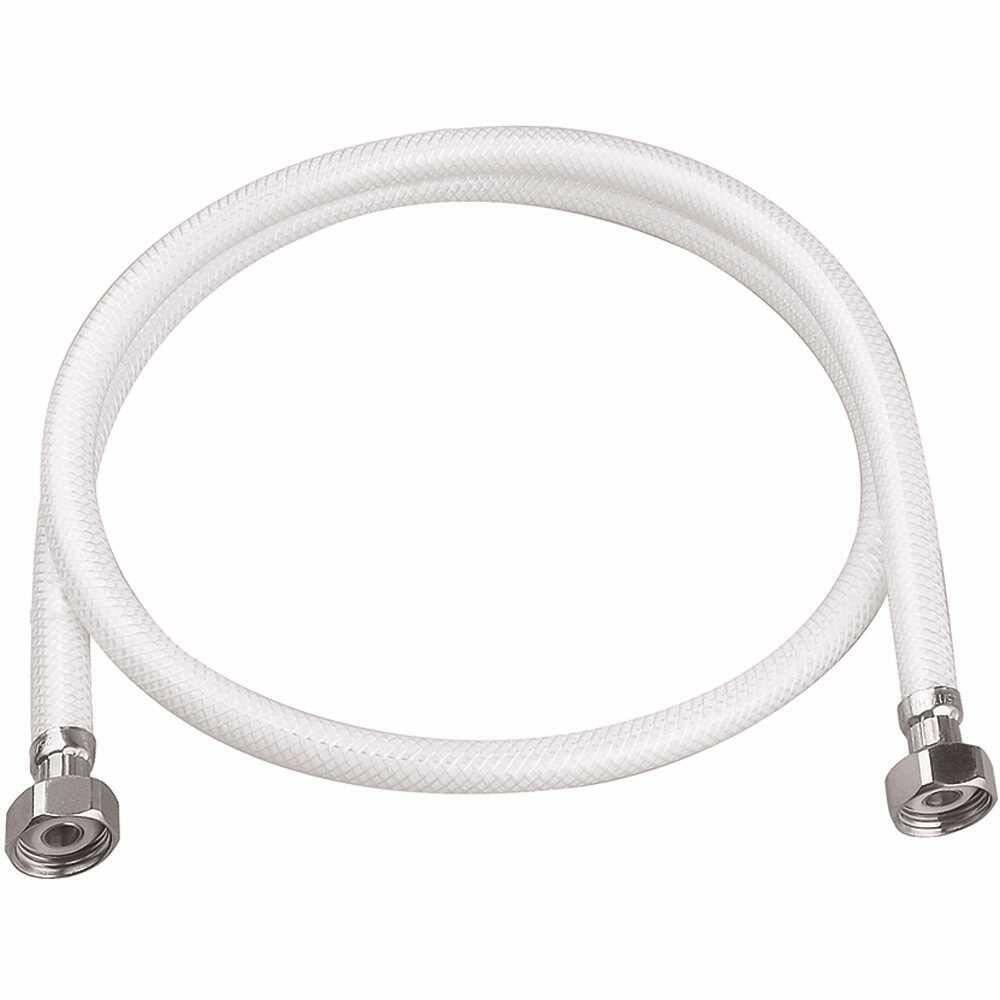DURAPRO GIDDS-157720 36" Bathroom Faucet Supply Line 1/2" FIP x 1/2" (White)