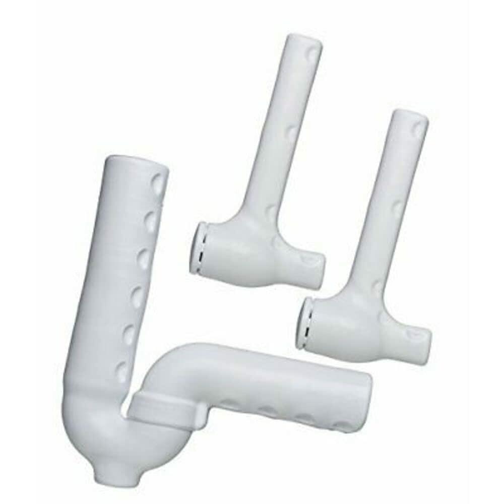 Truebro EX100 EZ Piping Cover Lav Guard Extension 14" (White)