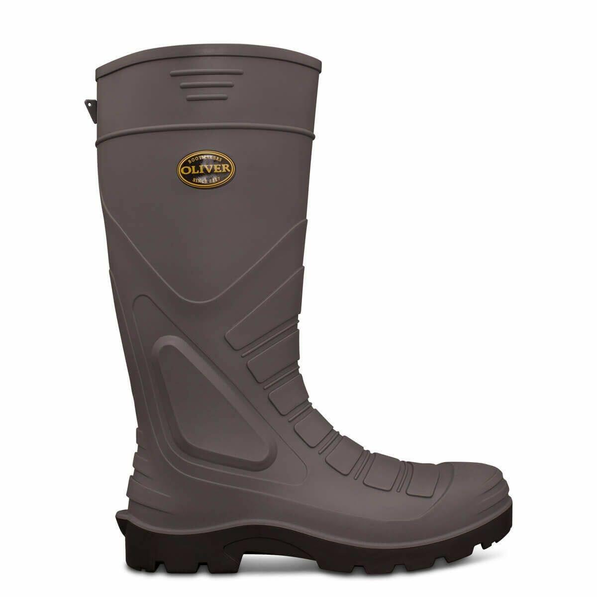Oliver Boots Men's Safety Gumboot PVC Steel Toe 14 M US (Green)