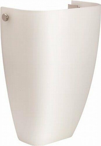 Monument 2495870 1-Light Wall Sconce GU24 Opal Glass (Brushed Nickel)