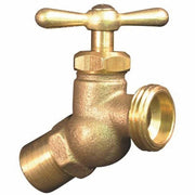 PROPLUS 262114 Hose Bibb No Kink 1/2" 3/4" Sweat Outdoor (Brass)