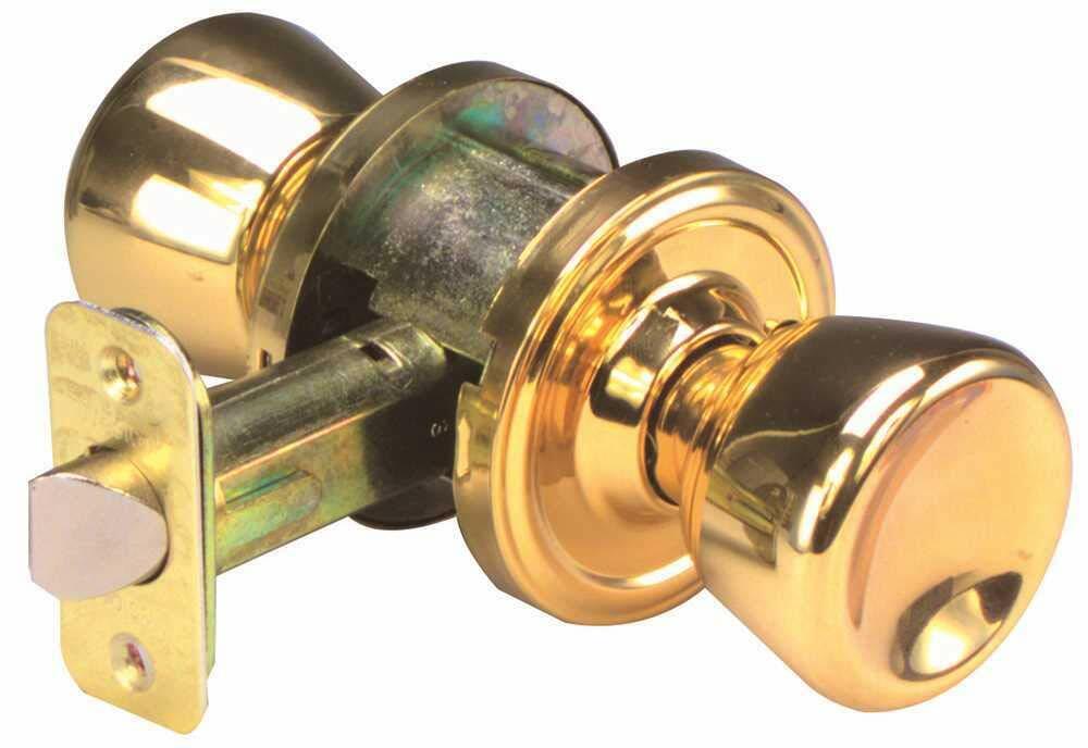 Weslock 805218 Antique Passage Hall/Closet Sonic Door Knob (Brass)