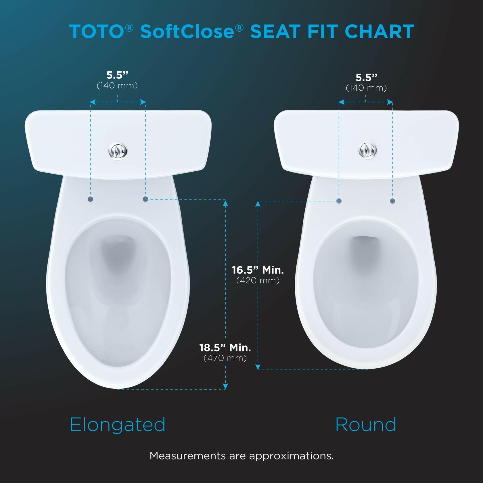 TOTO SS113#03 SoftClose Round Toilet Seat & Lid (Bone)