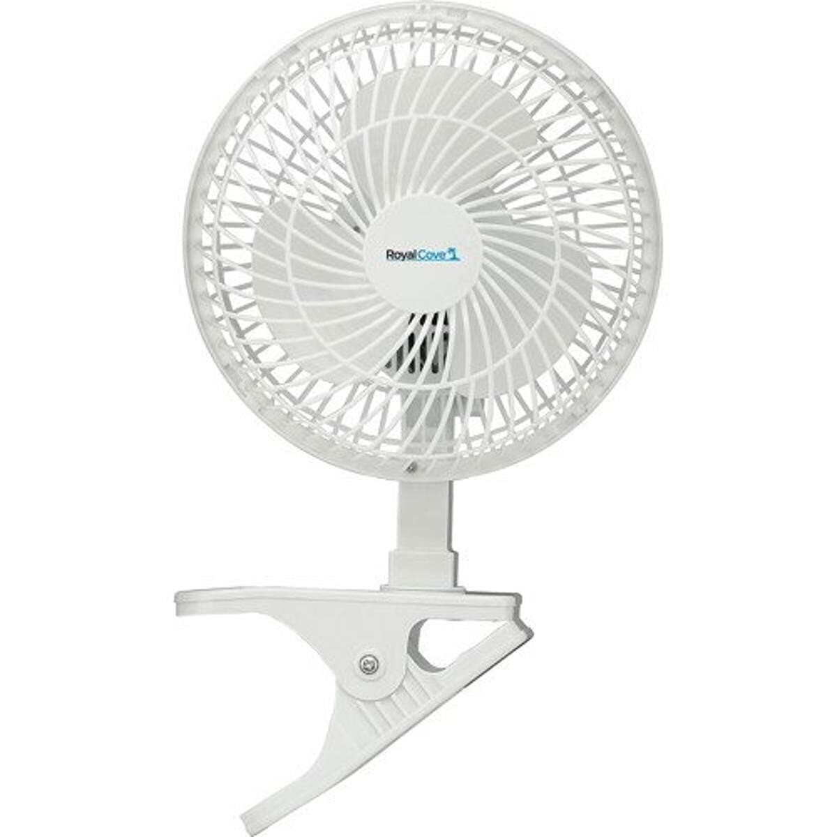 Garrison Royal Cove 2477852 6" Clip and Table Fan 2-in-1 (White)