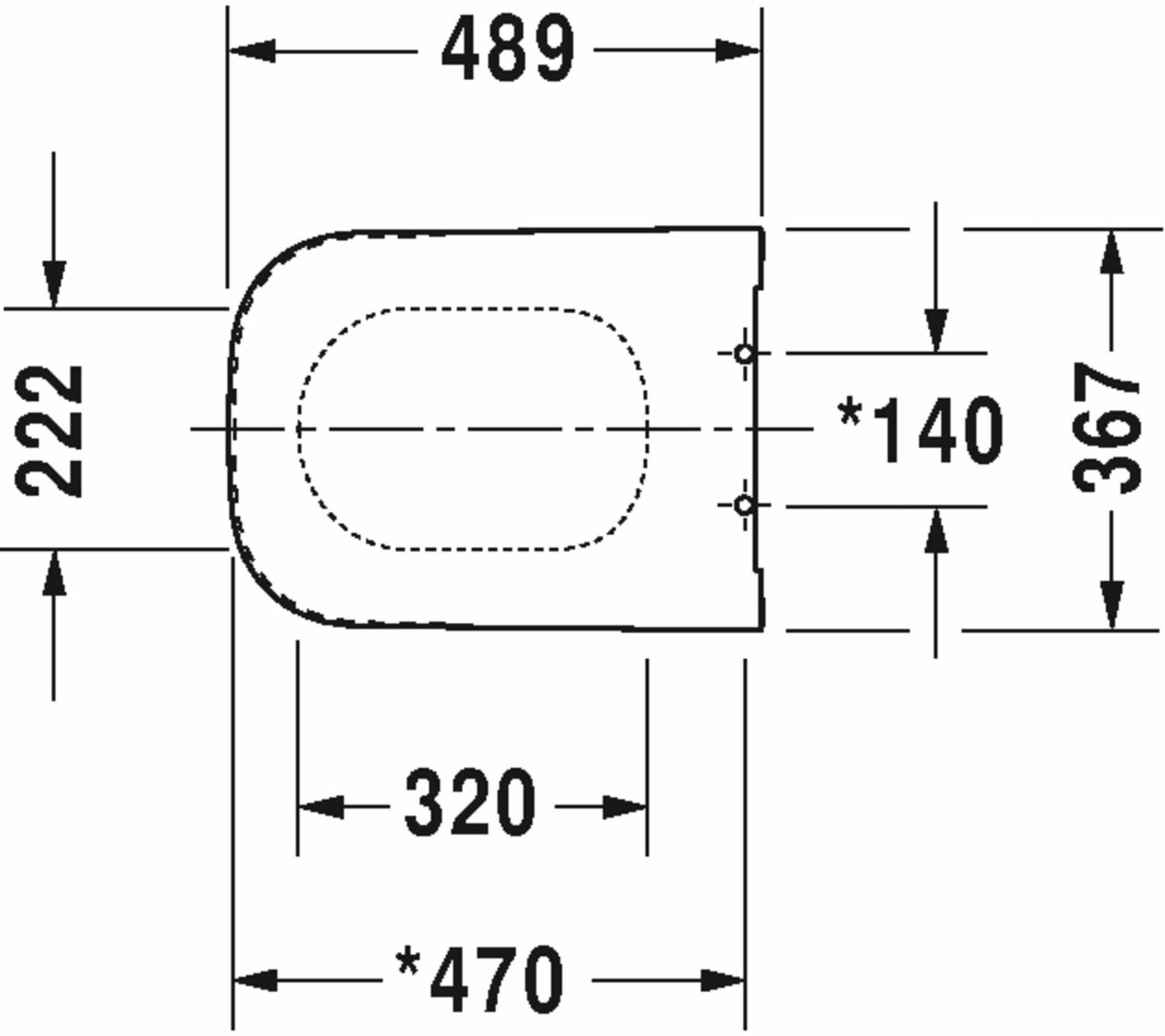 Duravit 0064610000 Happy D.2 Toilet Seat and Cover Removable Hinges (White)