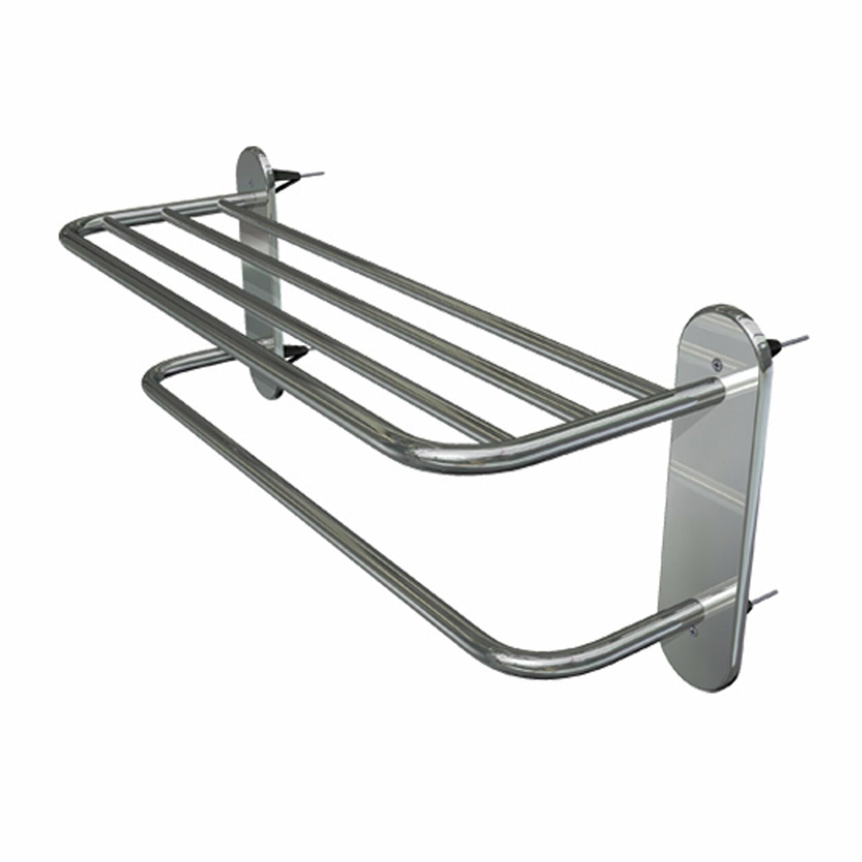 WingIts WMRBS24 Master Towel Rack 24" 125lb Rated (Polished Stainless Steel)