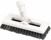 SPARTA 363883103 8" Plastic Block Swivel Scrub Brush (Stiff Polyester Bristles)