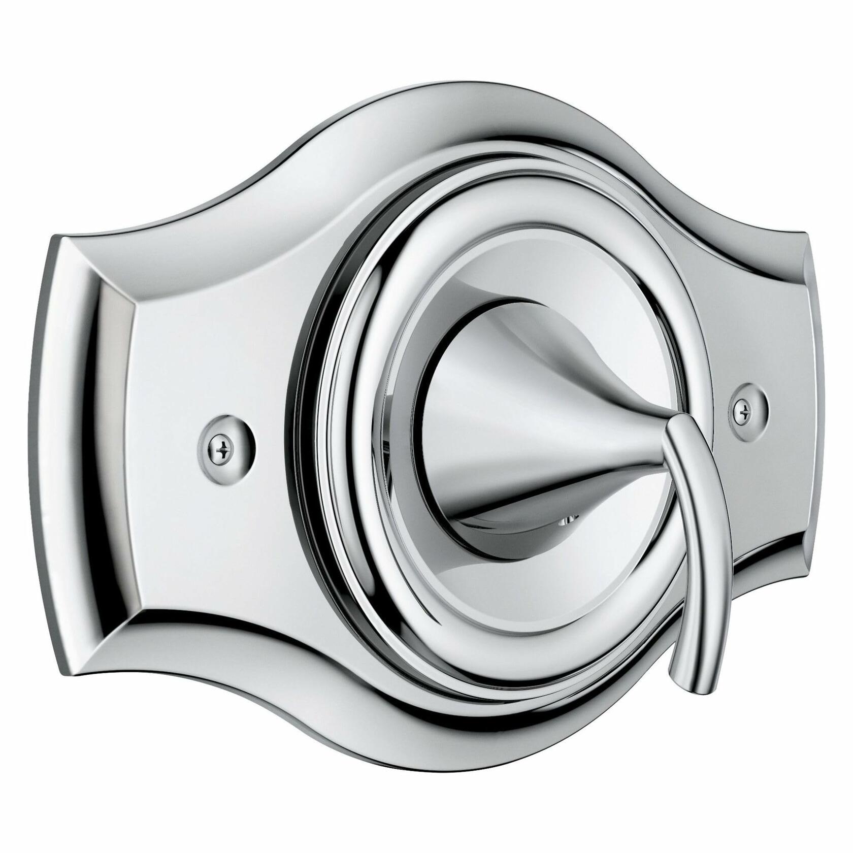 Moen 1920 Remodeling Shower Cover Plate Chrome for 3-Handle to 2-Handle Valve