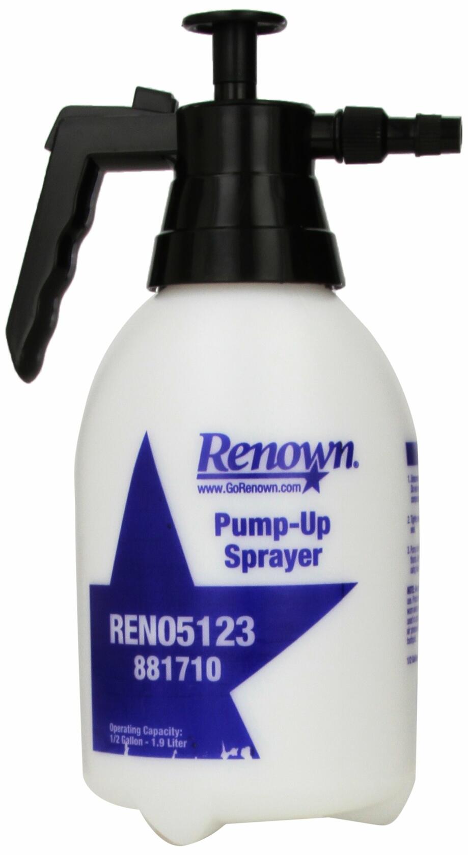 Renown REN05123 Pump Up Sprayer 64 fl oz (Black/White)
