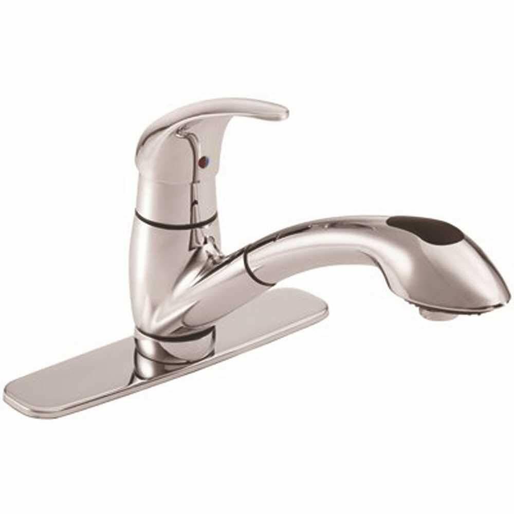 Gerber G0040166 Viper Pull-Out Kitchen Faucet Single Handle (Chrome)