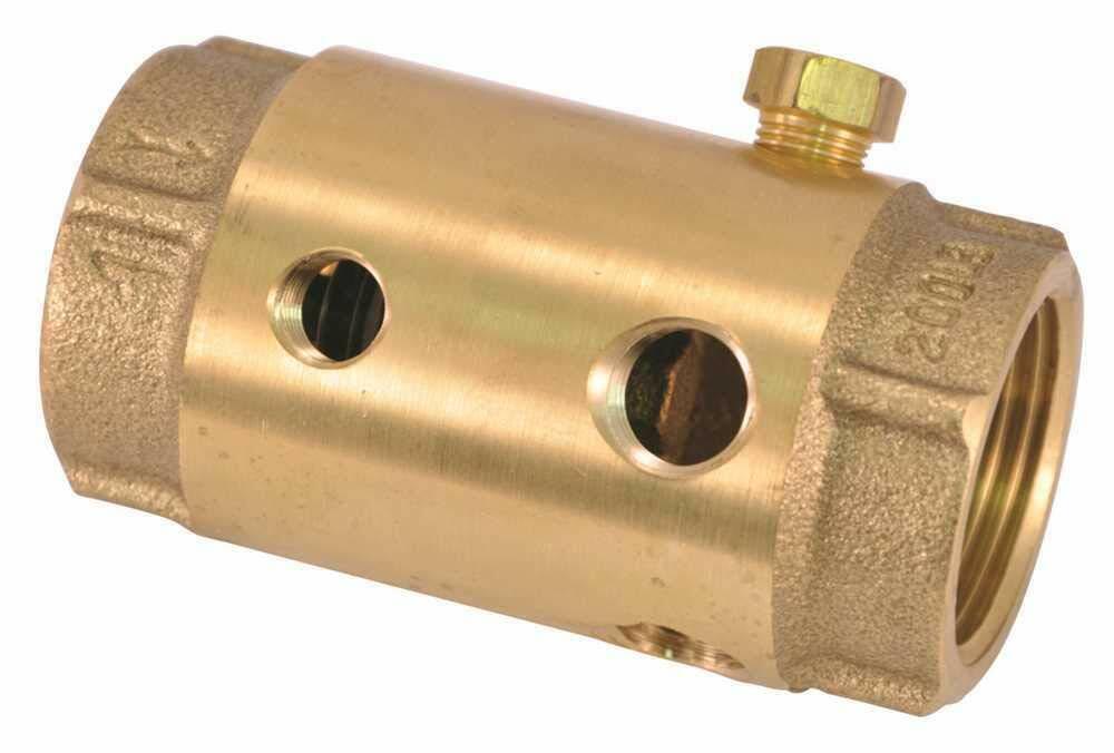 National Brand Alternative CCC125NL 1-1/4" Brass Control Center Check Valve