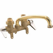 ProPlus GIDDS-114180 Laundry Tray Faucet - Solid Brass, 2.0 GPM, Single-Handle Deck Mount Utility Sink Faucet