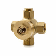TOTO TSMV 1/2" Three-Way Diverter Valve w/ Off (Brass)