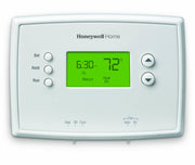 Honeywell Rth2510b1018 4-3/4" X 3-3/8" X 1-1/8" White 7-Day Programmable Thermostat With Backlight3